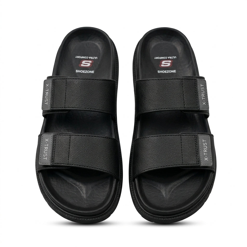 Black Slippers | Simple Comfort