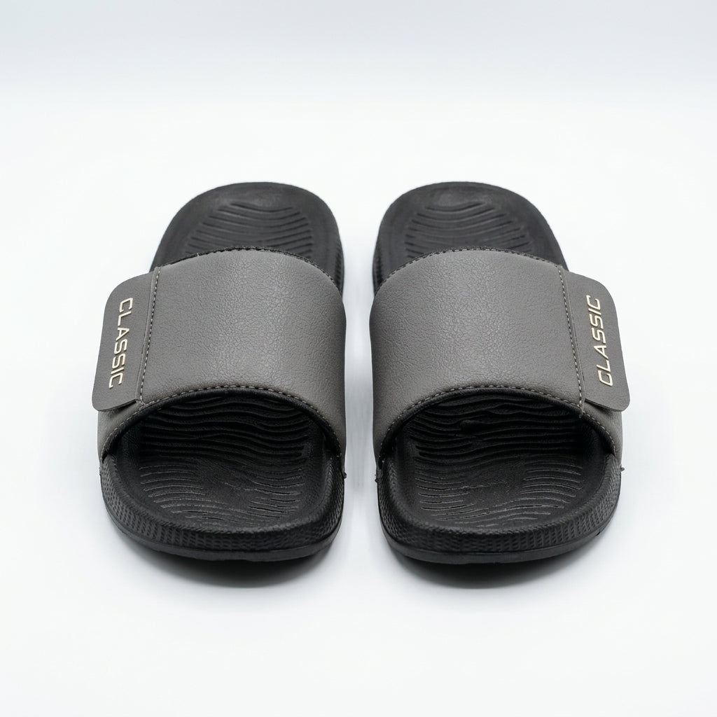 Dark Grey Comfort Sandals