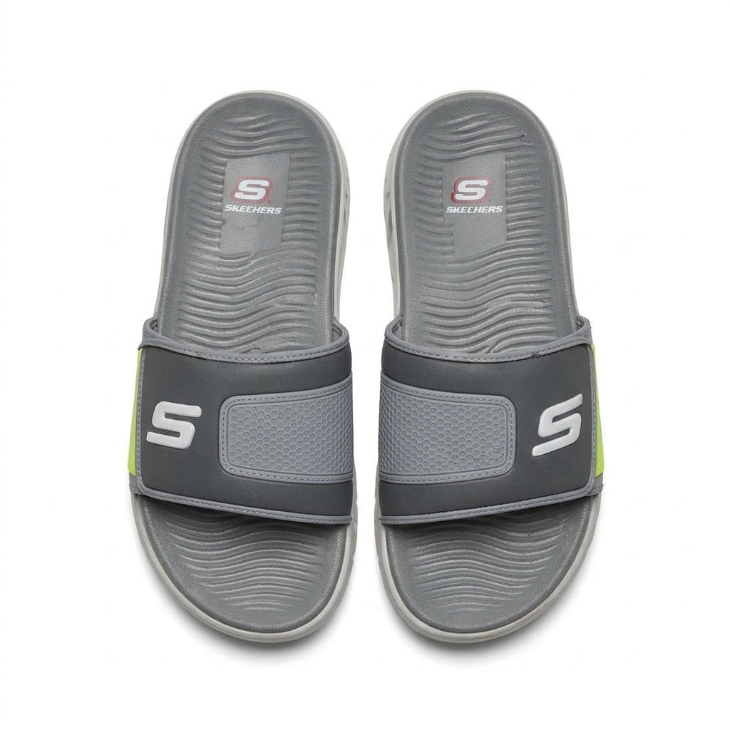 Men's Gray Classic Slide Sandals